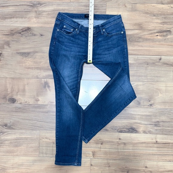 Banana Republic Women Dark Blue Skinny Jeans Size 26/2 - Picture 12 of 13